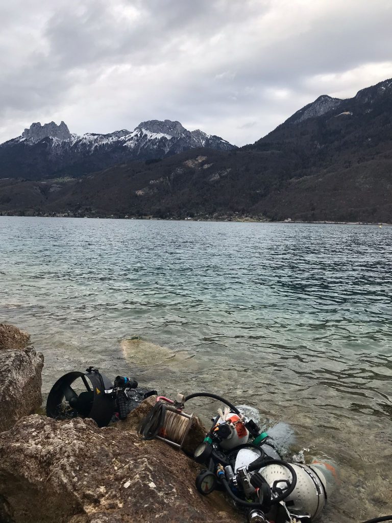 Plongée lac mercredi soir