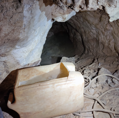 Recherche grotte d’entre les 2 rivières de Seythenex