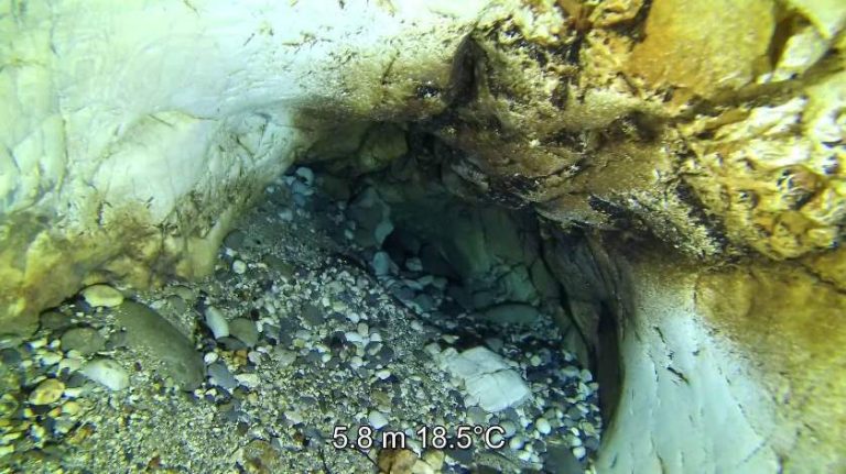 Désob subaquatique au Salève